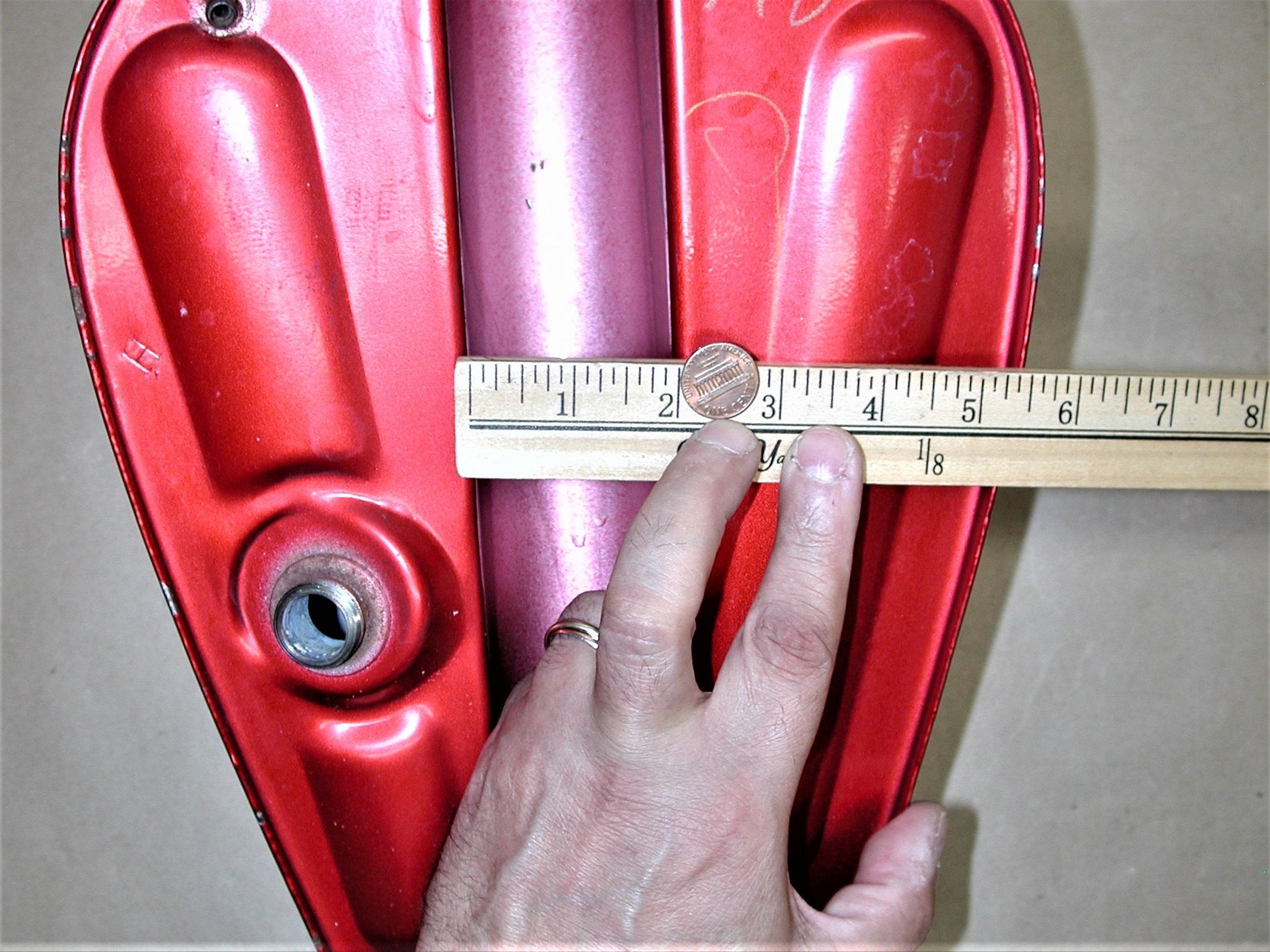 Harley Davidson Sportster XL OEM 2.2 Gallon Carburetor Motorcycle Fuel