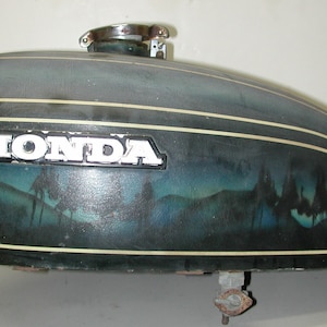 Vintage HONDA CB Motorcycle Fuel Gas Tank