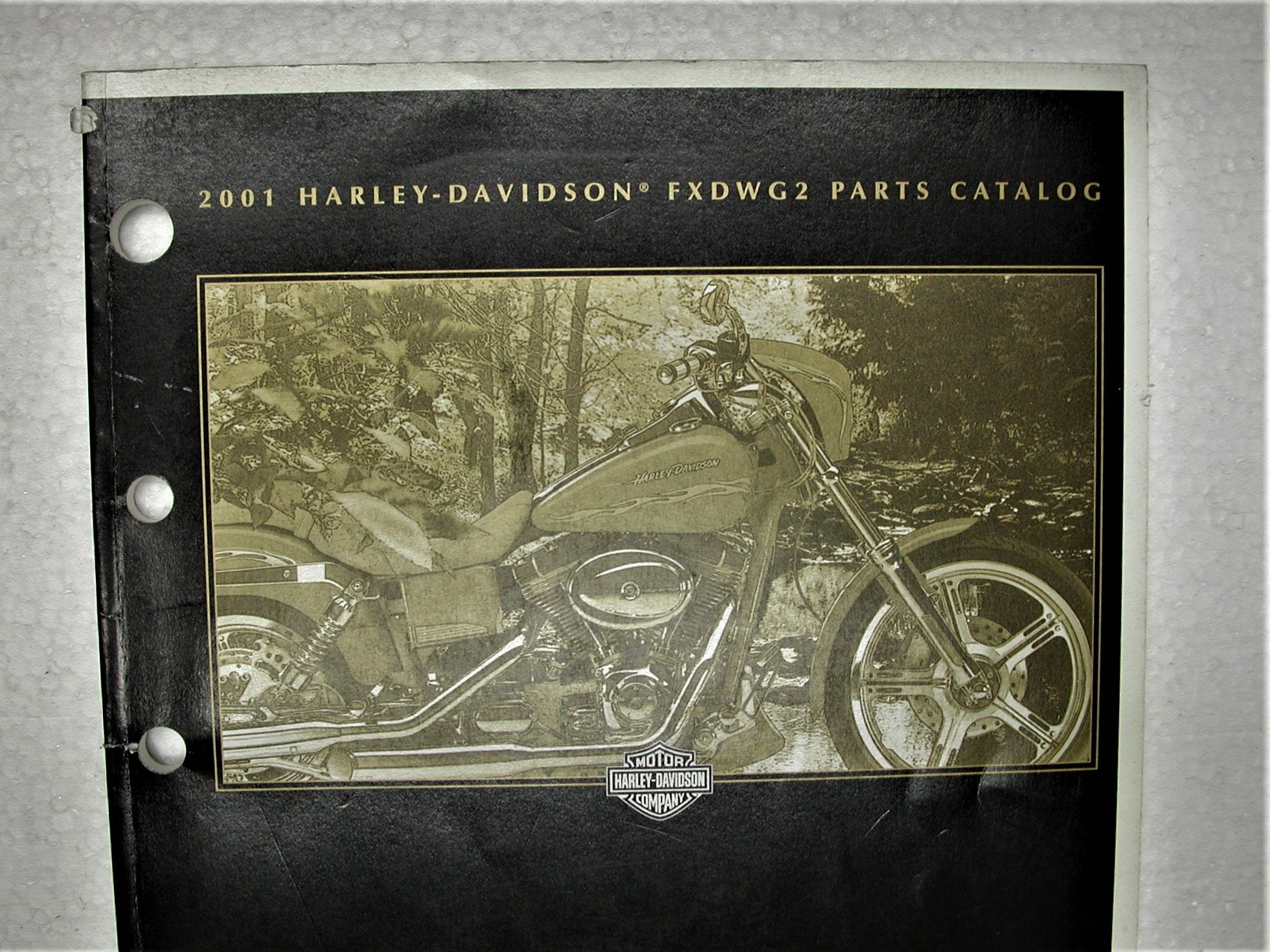 Harley Davidson FXDWG2 DYNA Wide Glide Parts Catalog 9943001 Etsy