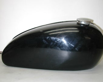 Vintage TRIUMPH BONNEVILLE OEM Black Motorcycle Fuel Gas Tank