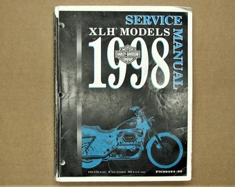 Repair Manul for Davidson Sportster XLH883 XLH1100 XLH1200 XL1200C