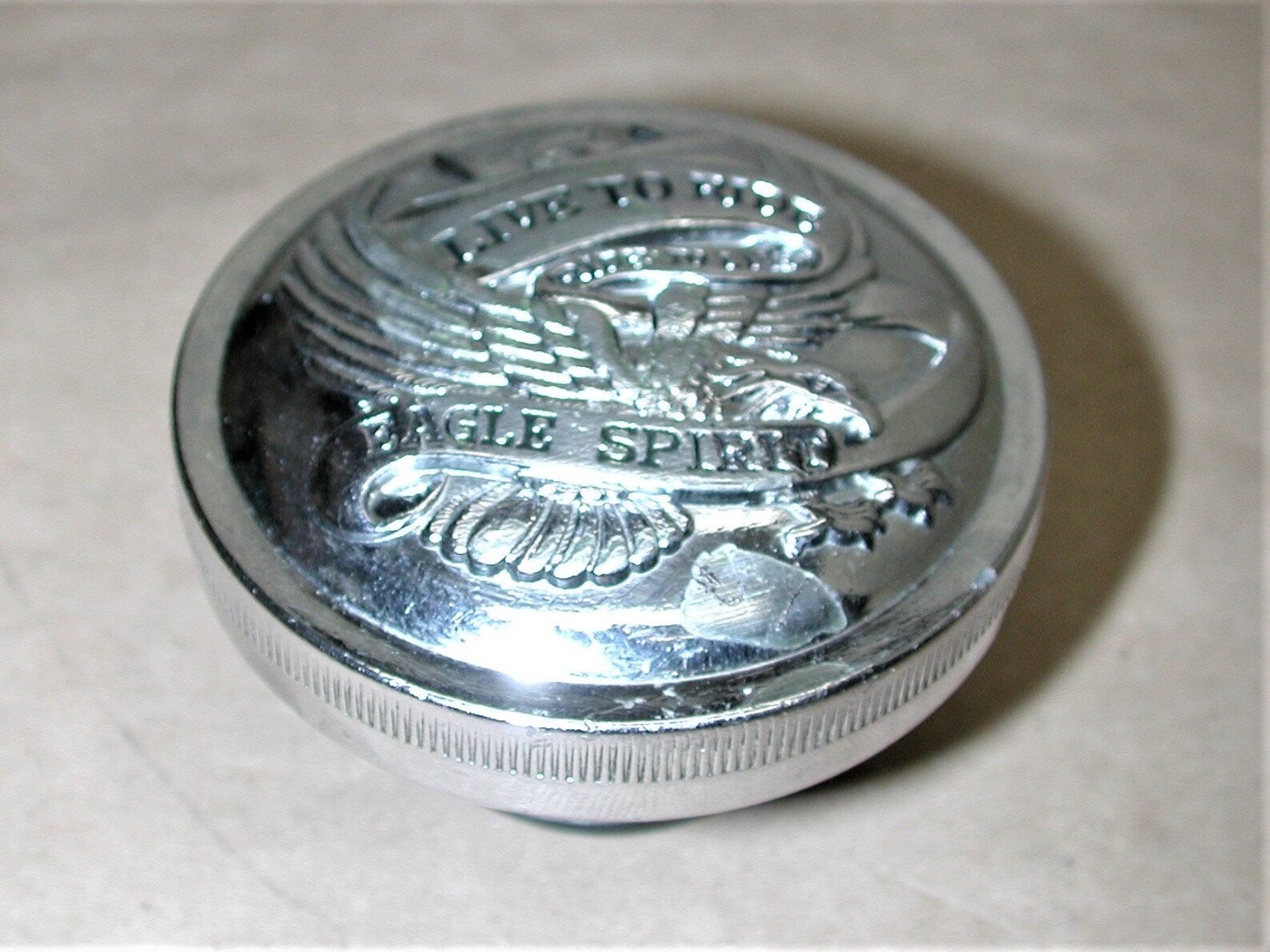 Harley Davidson OEM Chrome Live to Ride Universal Fuel Gas Cap Etsy