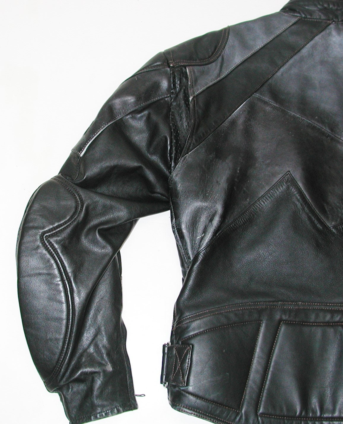FIELDSHEER Men's Black Leather Motorcycle Biker Jacket, Sz 50 - Etsy