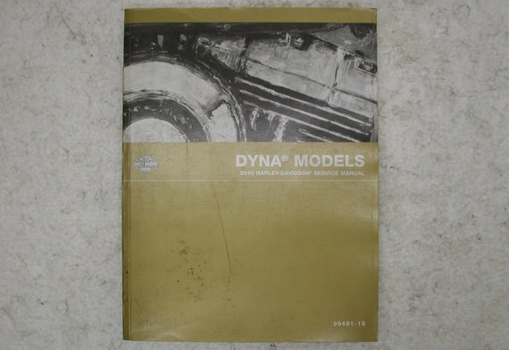 ハーレーダビッドソン DYNA モデル 2010 サービスマニュアル OEM