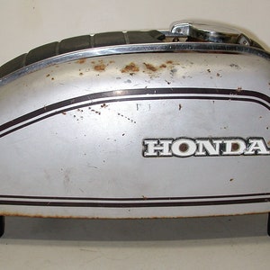Vintage HONDA 1973 CB200 OEM Motorcycle Fuel Gas Tank