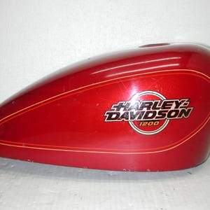 HARLEY DAVIDSON Sportster XL1200 96-03 OEM 3.3 Gallon Carburetor Fuel Gas Tank