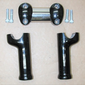 HARLEY DAVIDSON 4.5" OEM 55856-08 Motorcycle Handlebar Risers