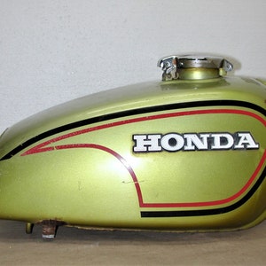 Vintage Honda CL350 K4 Scrambler 1972-73 OEM Motorcycle Fuel Gas Tank