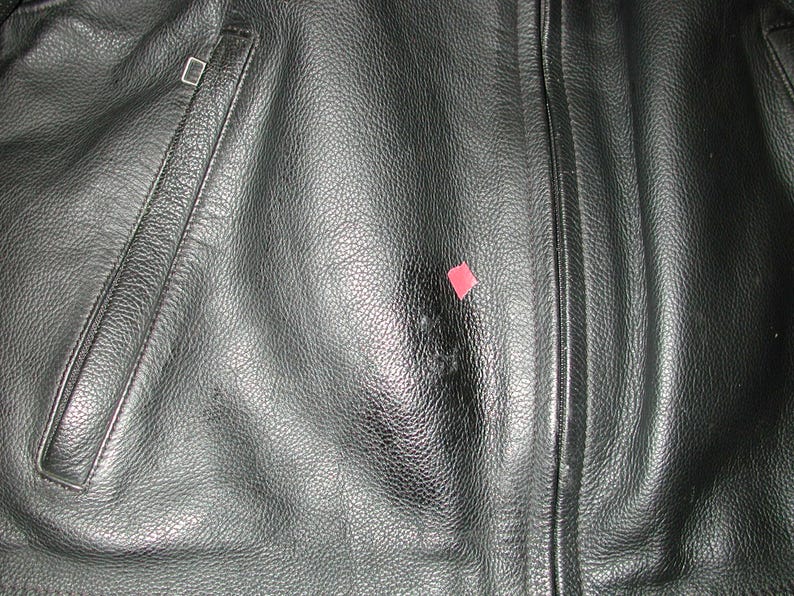 Vintage DAINESE Men's Black leather Armor Motorcycle cafe Racer biker Jacket Size:42US image 5