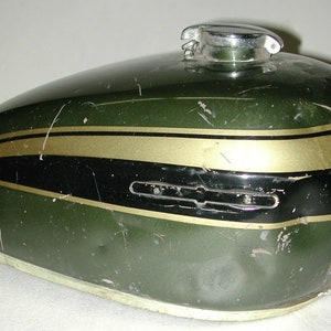 Vintage HONDA 1970's CB450 Green Motorcycle Fuel Gas Tank OEM