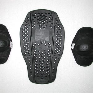 Vintage DAINESE Men's Black leather Armor Motorcycle cafe Racer biker Jacket Size:42US image 11