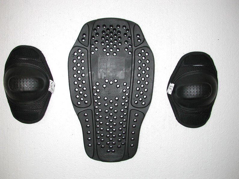 Vintage DAINESE Men's Black leather Armor Motorcycle cafe Racer biker Jacket Size:42US image 11