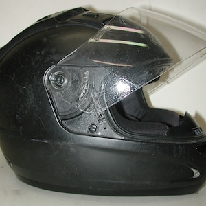 GMAX 68S Black Motorcycle Helmet SZ: XXL