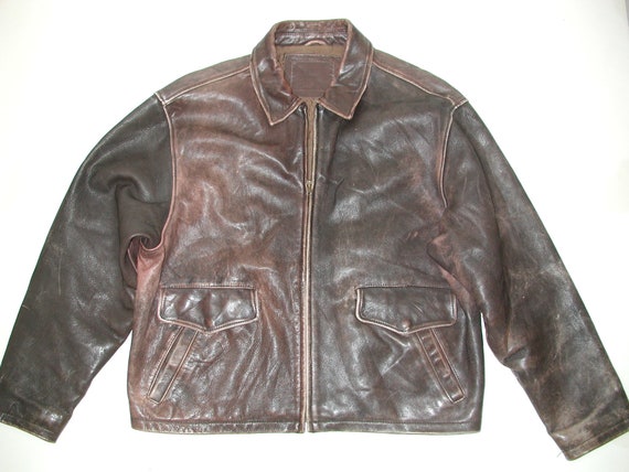Schwarze Motorrad-Lederjacke Für Herren