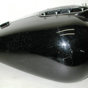 HARLEY DAVIDSON Street Road Electra Glide FLH Black Motorcycle Fuel Gas Tank