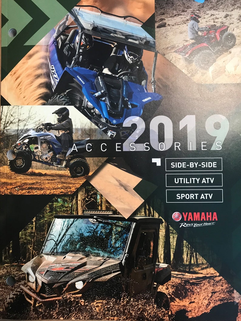 YAMAHA Sport ATV 2019 Genuine Parts & Accessories Catalog Etsy