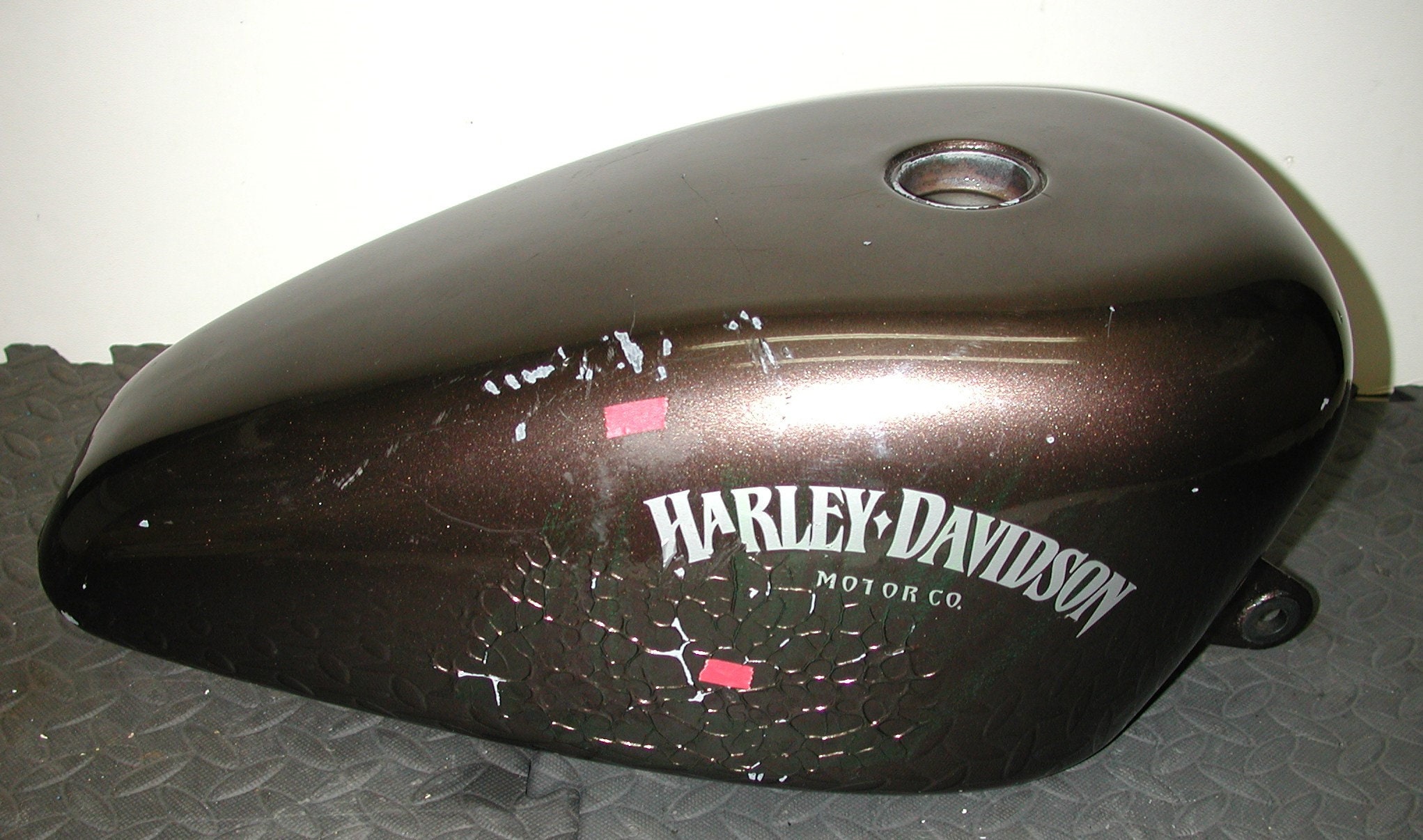 HARLEY DAVIDSON Sportster Braun Motorrad 3.3 Gallon Fuel Gas Tank