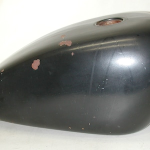 HARLEY DAVIDSON Sportster OEM Black Motorcycle Fuel Gas Tank