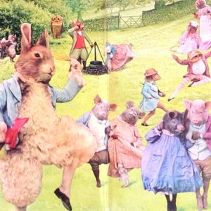 Peter Rabbit and Tales of Beatrix Potter-Rare Original Vintage Movie Poster of the Royal Ballets live action version of the beloved stories