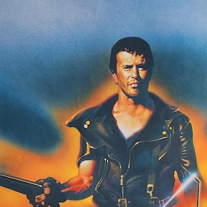 Mad Max 2: The Road Warrior-An Original Vintage Movie Poster for George Millers Post Apocalyptic Sequel starring Mel Gibson and Bruce Spence