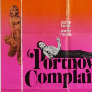 Portnoy&#39;s Complaint-An Original Vintage Poster of Philip Roth&#39;s 1970s Relationship Satire with Richard Benjamin, Lee Grant and Karen Black