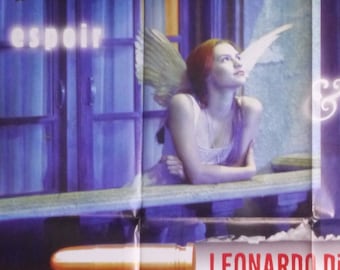 Romeo + Juliet-Original Vintage French Movie Poster of Baz Luhrmann's Modern Shakespearean Romance with Leonardo DiCaprio and Claire Danes