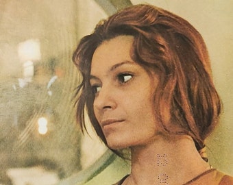 Poster del film vintage originale Solaris dell'Odissea nello spazio surreale di Andrei Tarkovsky con Natalya Bondarchuk, Donatas Banionis e Jüri Järvet.