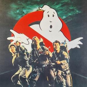 Ghostbusters-An Original Vintage Movie Poster for Ivan Reitmans Supernatural Spectacular with Bill Murray, Dan Aykroyd, and Sigourney Weaver