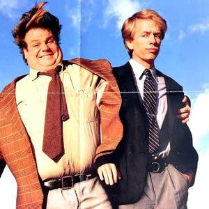 Tommy Boy-Original Vintage Movie Poster of Peter Segal&#39;s Comedy featuring the Genius of Chris Farley and David Spade in their First Movie