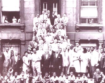 A Great Day in Harlem-Original Vintage Movie Poster for a Documentary on the Historic Day Jazz Greats assembled for a photo by Art Kane.