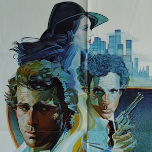 Póster original de la película The Driver: Thriller de alto octanaje y alta velocidad de Walter Hills con Ryan O'Neal, Bruce Dern e Isabelle Adjani