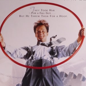 The Hudsucker Proxy-Original Vintage Movie Poster of the Coen Brother&#39;s Tale of Industry and the Hula Hoop with Tim Robbins and Paul Newman