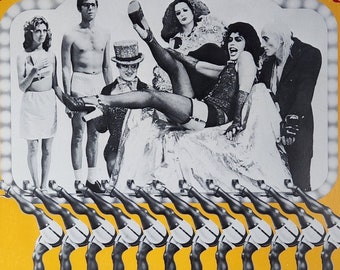 The Rocky Horror Picture Show-Original Vintage Movie Poster of Jim Sharman's Pop Musical with Tim Curry, Susan Sarandon and Richard O'Brien