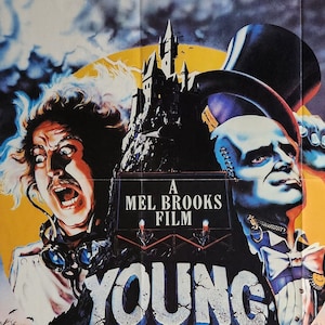 Young Frankenstein-An Original Vintage Movie Poster for the Mel Brooks Comic Masterpiece with Gene Wilder, Marty Feldman, and Madeline Kahn