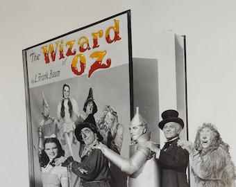 The Wizard of Oz-Original Vintage Movie Poster of Victor Fleming&#39;s Journey to the Emerald City with Judy Garland and Margaret Hamilton