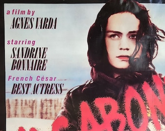 Vagabond-a Rare Original Vintage Home Video Movie Poster of Agnes