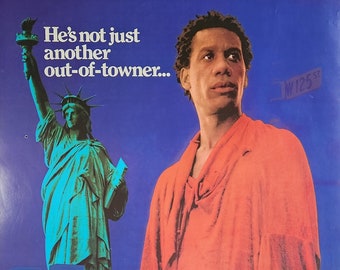 The Brother from Another Planet-Rare Original Vintage Movie Poster of the John Sayles Urban Alien Comedy with Joe Morton and Rosanna Carter