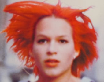 Run Lola Run-An Original Vintage Movie Poster of Tom Tykwers Mesmerizing Synchronicity Thriller about a Heist gone awry with Franka Potente