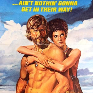 CONVOY-An Original Vintage Movie Poster of Sam Peckinpahs Epic Trucker Saga with Kris Kristofferson, Ali MacGraw and Ernest Borgnine