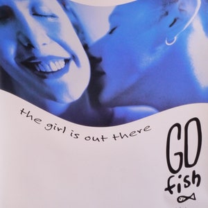 Go Fish: un póster original de la película vintage de la comedia romántica inspirada entre chicas y chicas de Rose Troche con V.S. Brodie y Ginebra Turner
