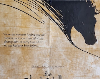 The Black Stallion-original Vintage Movie Poster for Carroll