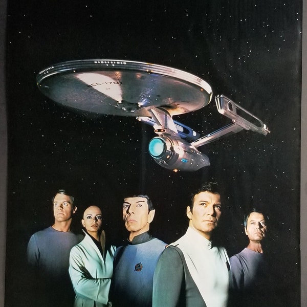 Star Trek: The Motion Picture-An Original Vintage Special Movie Poster of the First Star Trek Epic with William Shatner, and Leonard Nimoy