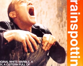Trainspotting-original Vintage Movie Poster of Danny Boyles