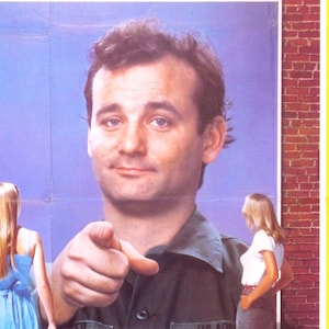 Stripes-Rare Original Vintage British Movie Poster of Ivan Reitmans Military Farce with Bill Murray, Sean Young, John Candy and Harold Ramis