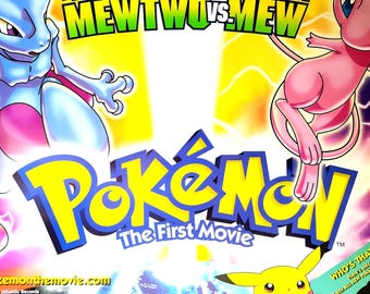 Pokemon: the First Movie-an Original Vintage Movie Poster of