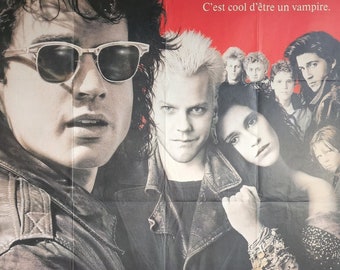 Lost Boys-Original Vintage Movie Poster de la epopeya vampírica de Joel Schumacher con Jason Patric, Corey Haim, Kiefer Sutherland y Dianne Wiest