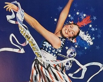 Smile-An Original Vintage Movie Poster of Michael Richie's American Beauty Pageant Comedy with Bruce Dern, Barbara Feldon and Michael Kidd