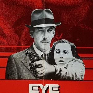 El ojo de la aguja: un póster de película vintage original para el thriller romántico de espías de Richard Marquand con Donald Sutherland y Kate Nelligan