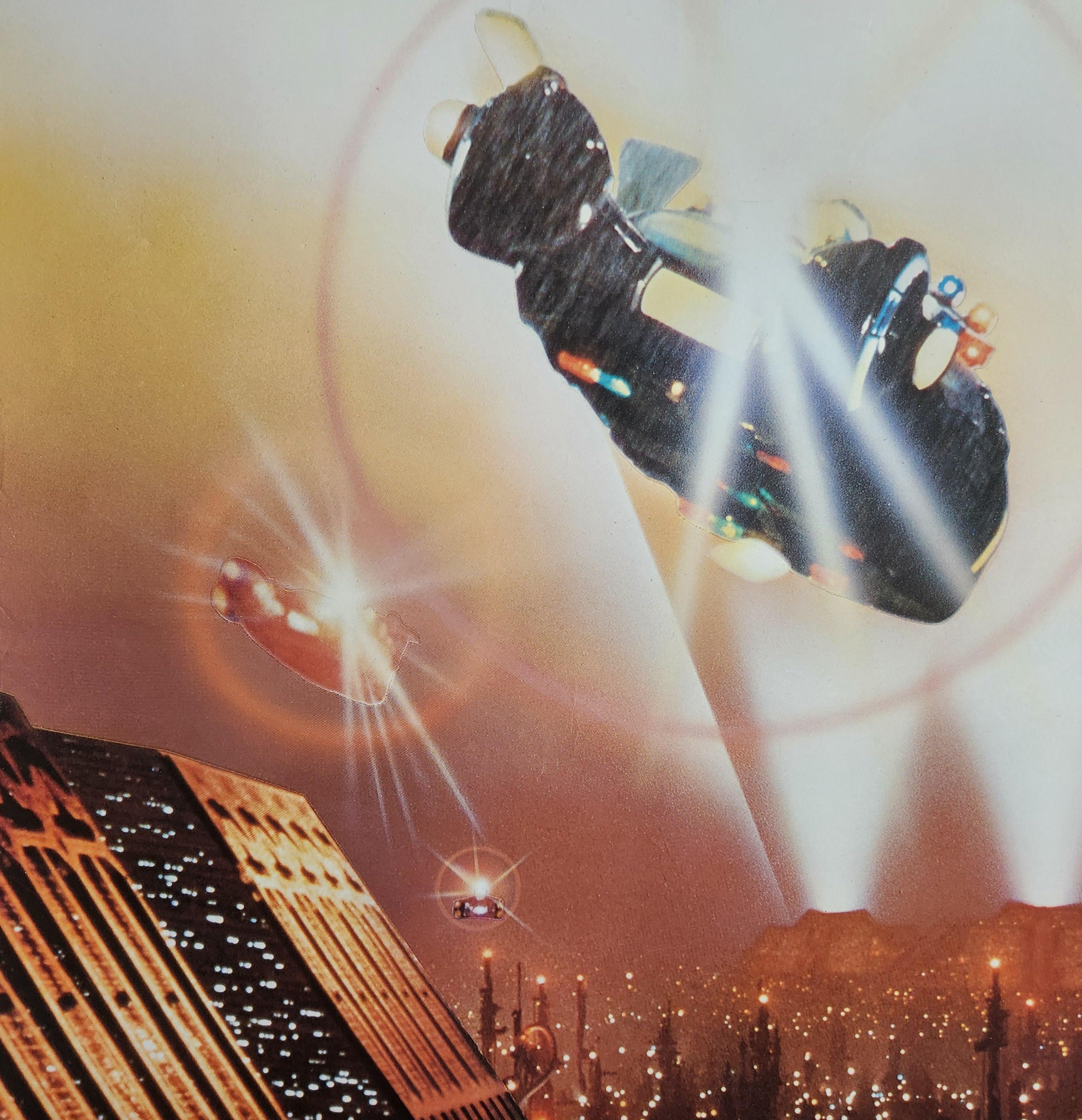 Blade Runner-Rare Original Vintage Movie Poster for Ridley Scotts