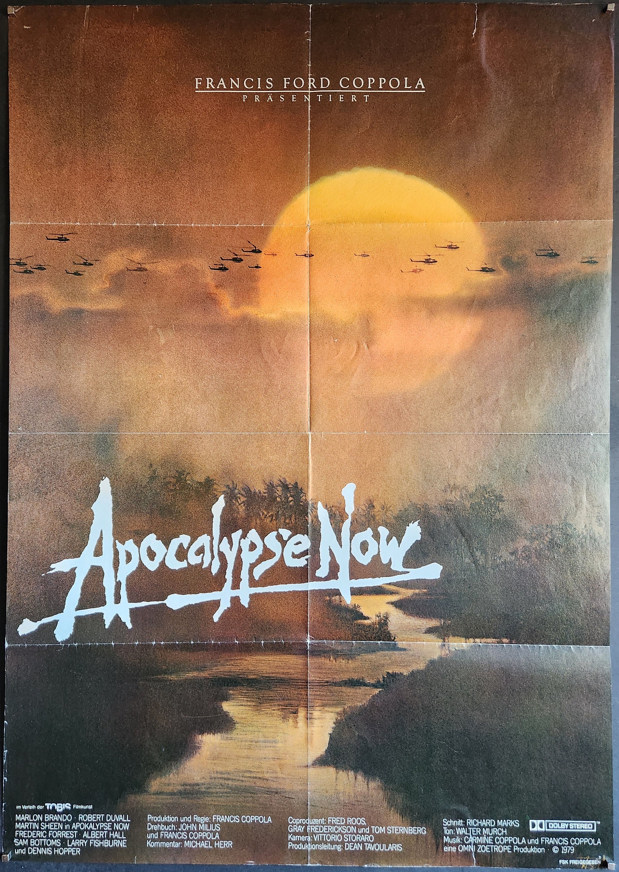 Apocalypse Now!-an Original Vintage Movie Poster for Francis Ford